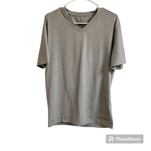 Tommie Copper Cool Copper V Neck Compression Women’s XL Short Sleeve Gray